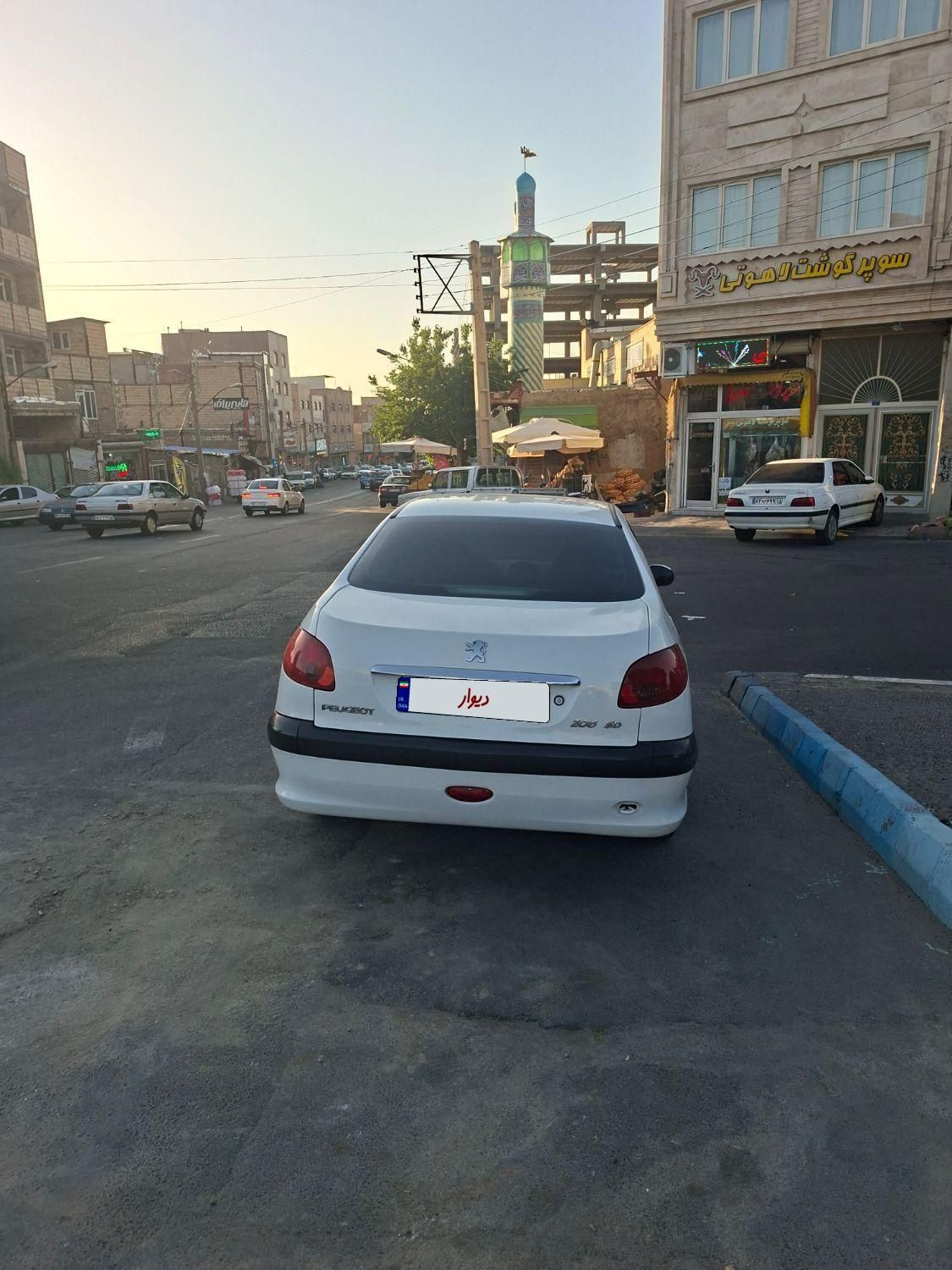 پژو ۲۰۶ صندوق دار v8 - 1395