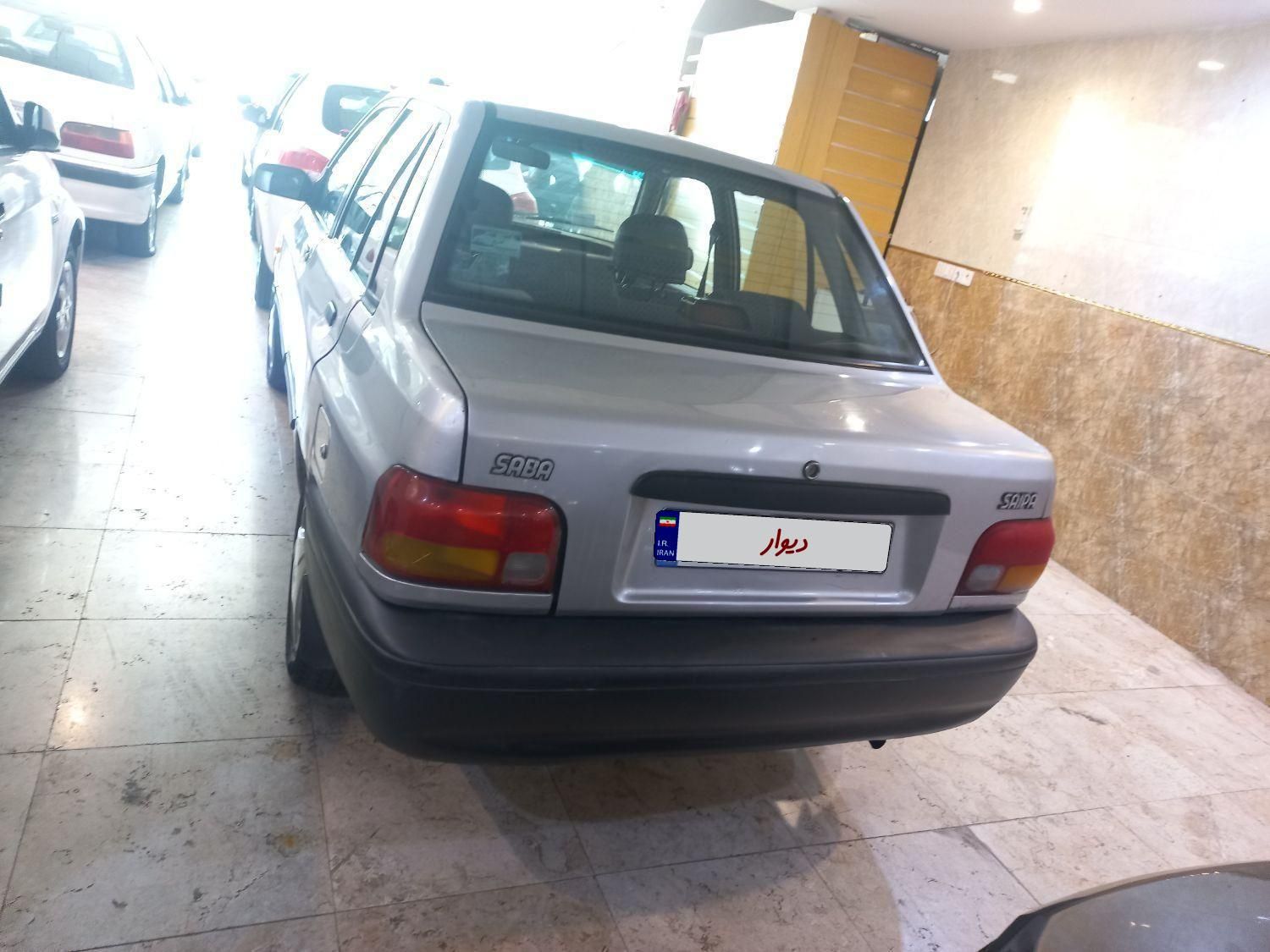 پراید صبا بنزینی - 1386