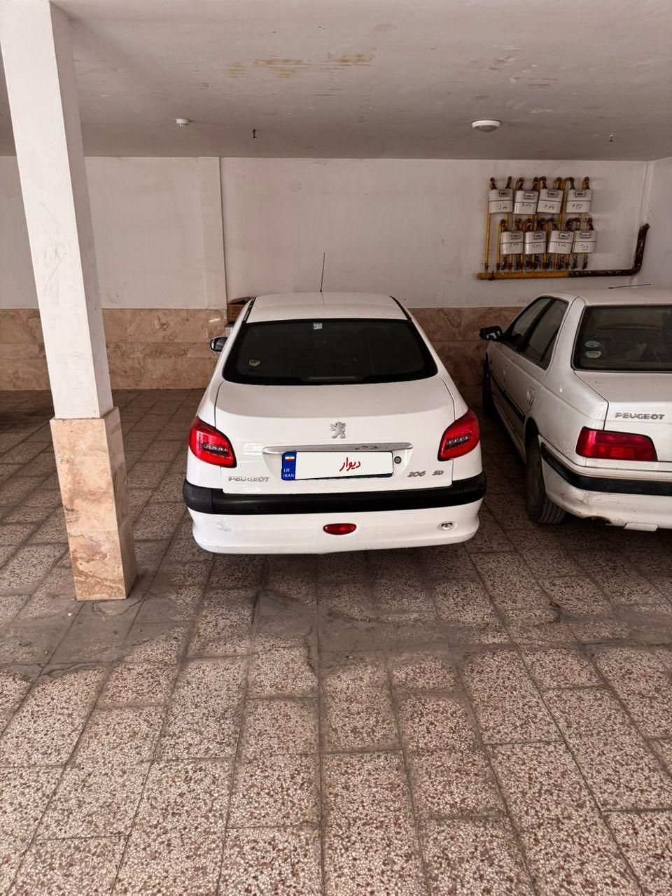 پژو ۲۰۶ صندوق دار v8 - 1396