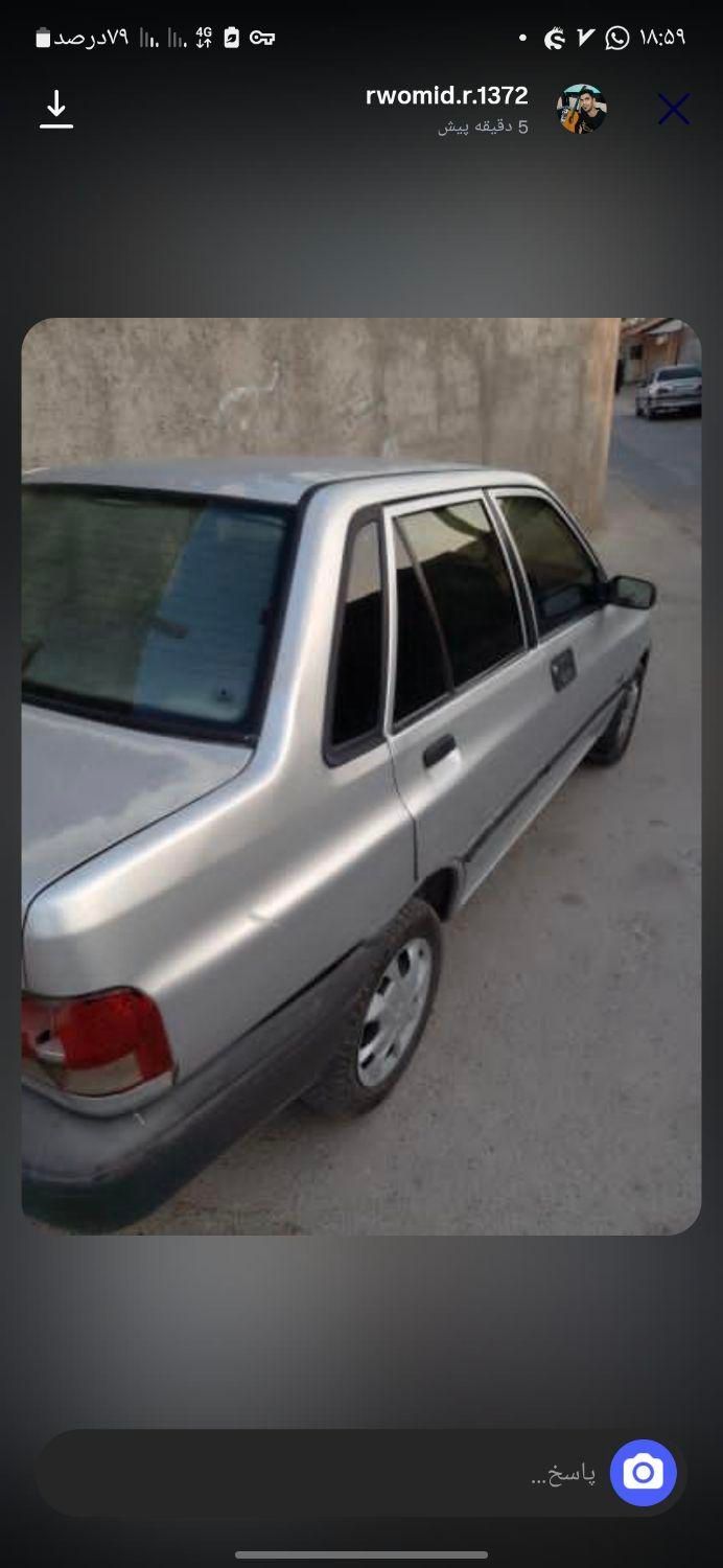پراید صبا بنزینی - 1386
