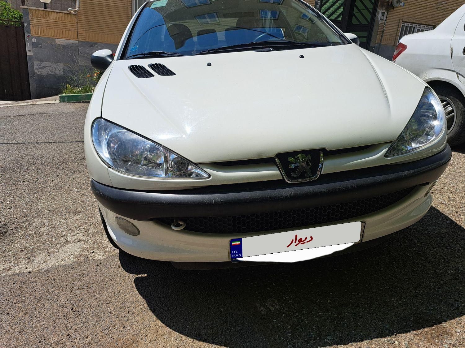 پژو ۲۰۶ صندوق دار v8 - 1397