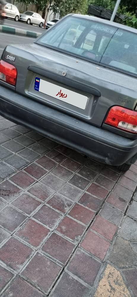 پراید صبا بنزینی - 1386