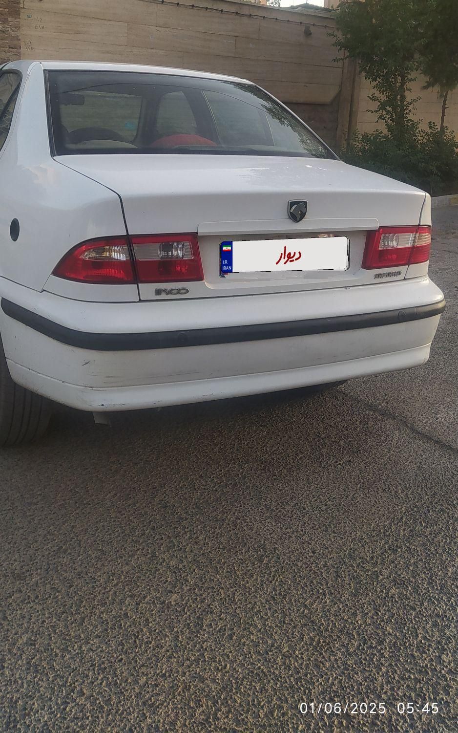 سمند LX EF7 دوگانه سوز - 1390