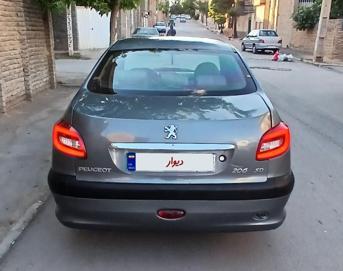 پژو ۲۰۶ صندوق دار v1 - 1388