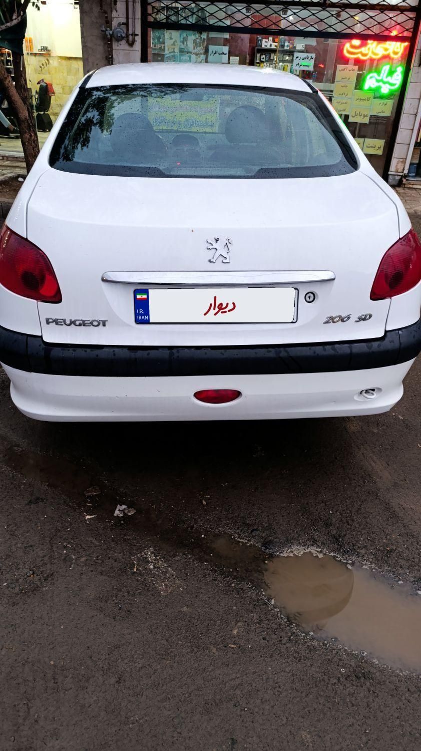 پژو ۲۰۶ صندوق دار v1 - 1390