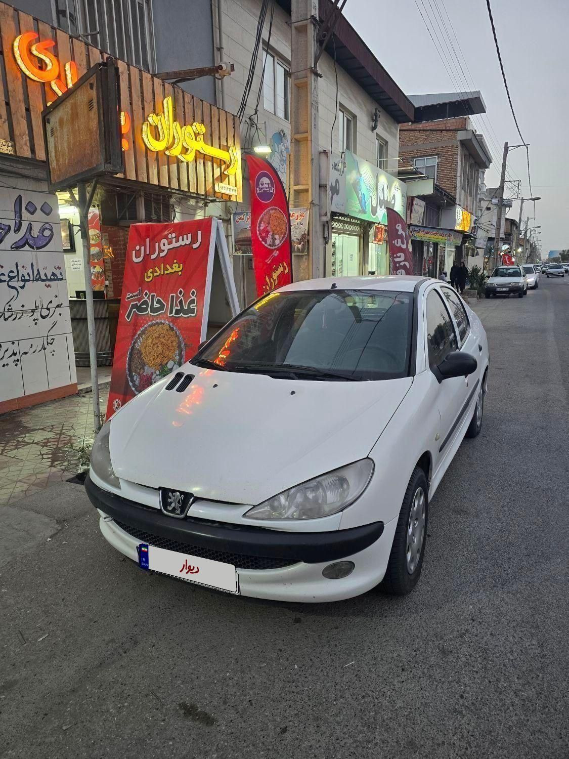 پژو ۲۰۶ صندوق دار v2 - 1391