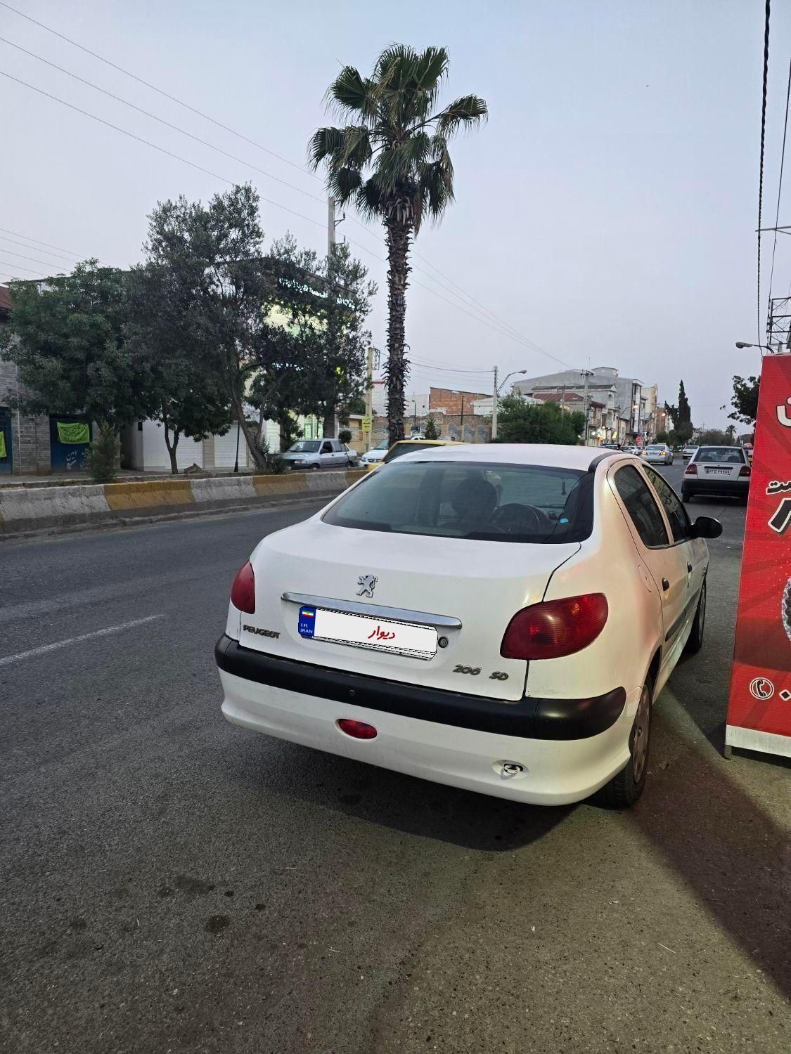 پژو ۲۰۶ صندوق دار v2 - 1391