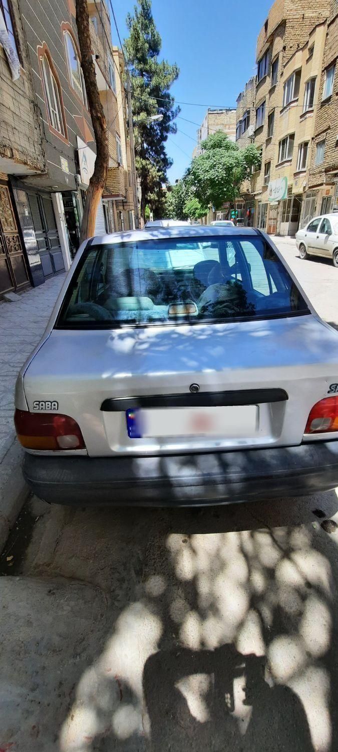 پراید صبا بنزینی - 1386