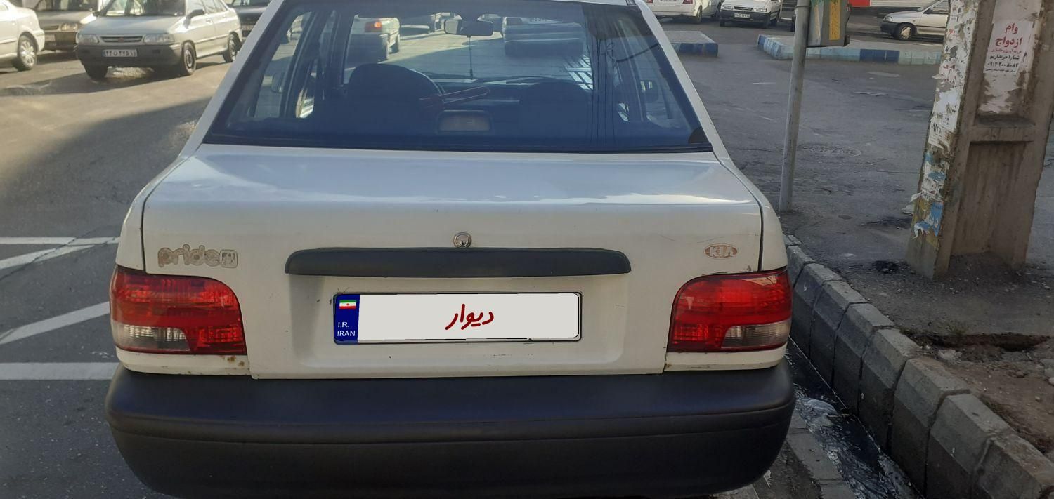 پراید صبا بنزینی - 1381
