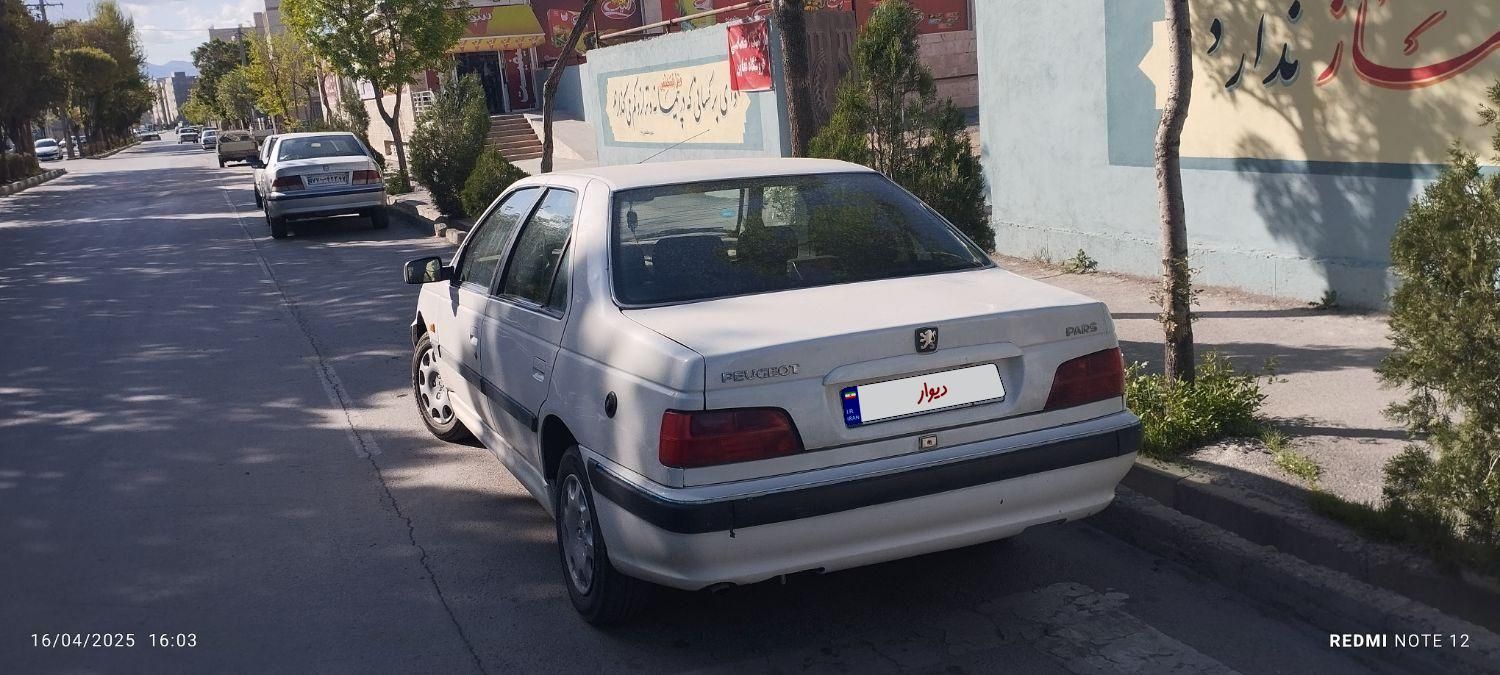 پژو پارس XU7ساده - 1388