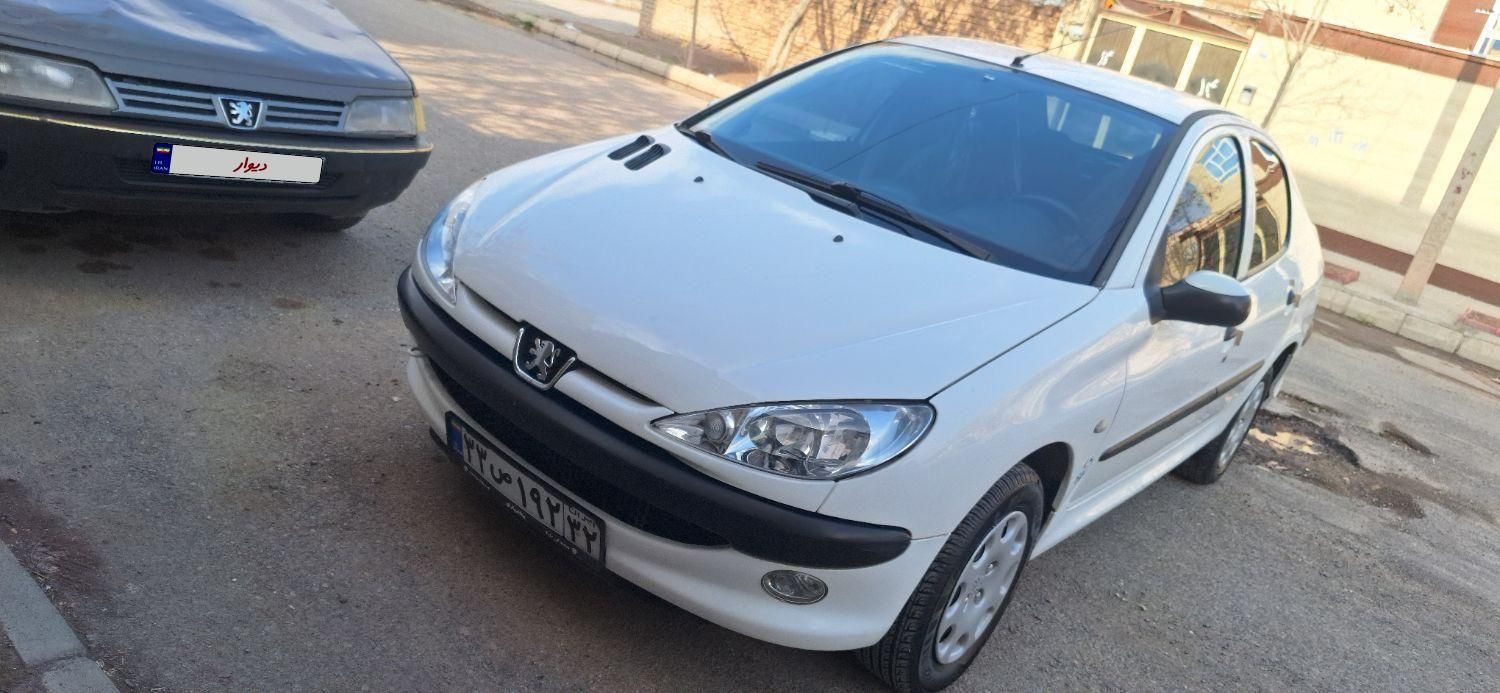 پژو ۲۰۶ صندوق دار v8 - 1397