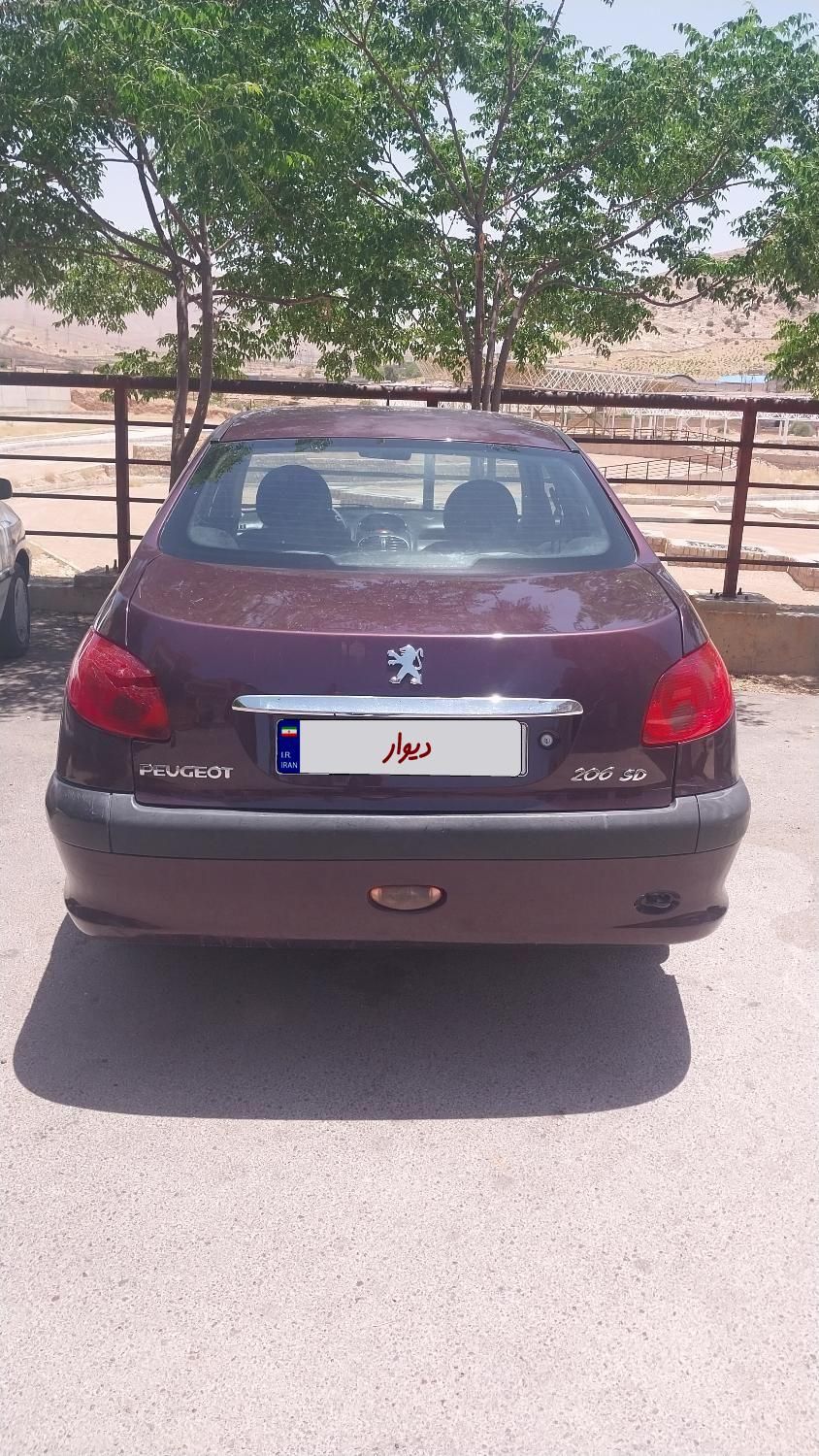 پژو ۲۰۶ صندوق دار v20 - 1390