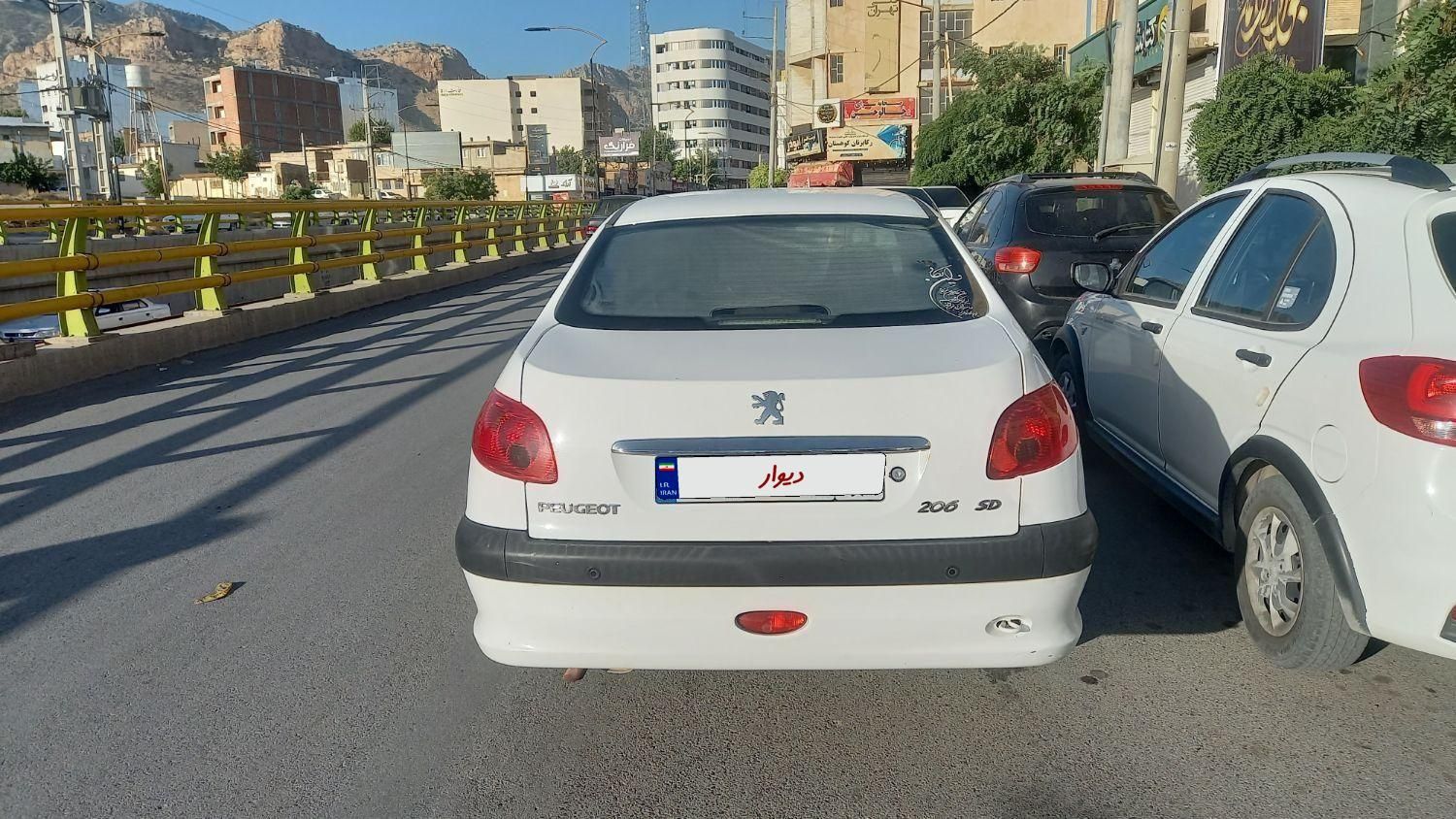 پژو ۲۰۶ صندوق دار v8 - 1395