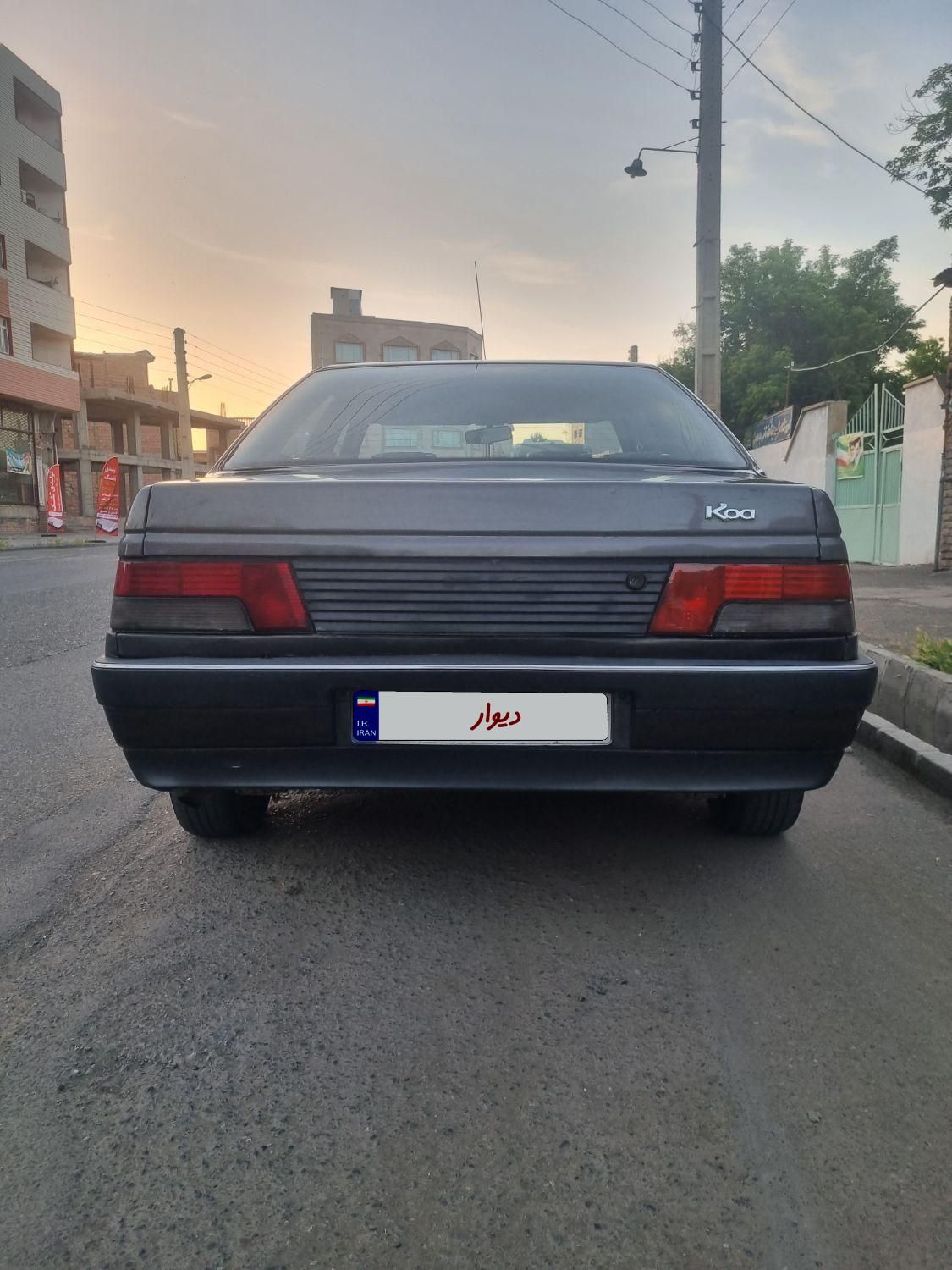 پژو روآ دوگانه سوز - 1386