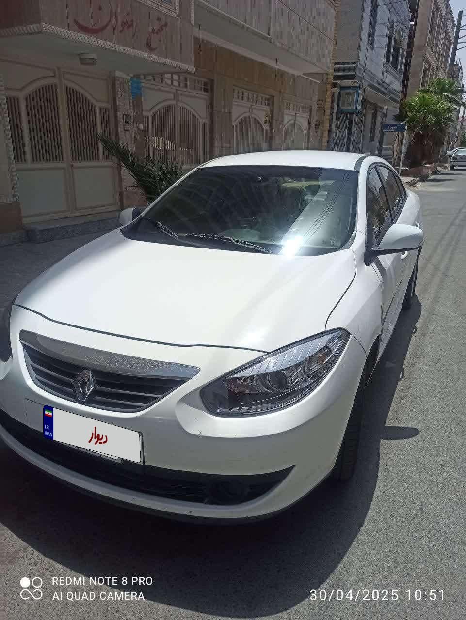 رنو فلوئنس اتوماتیک E2 - 2012
