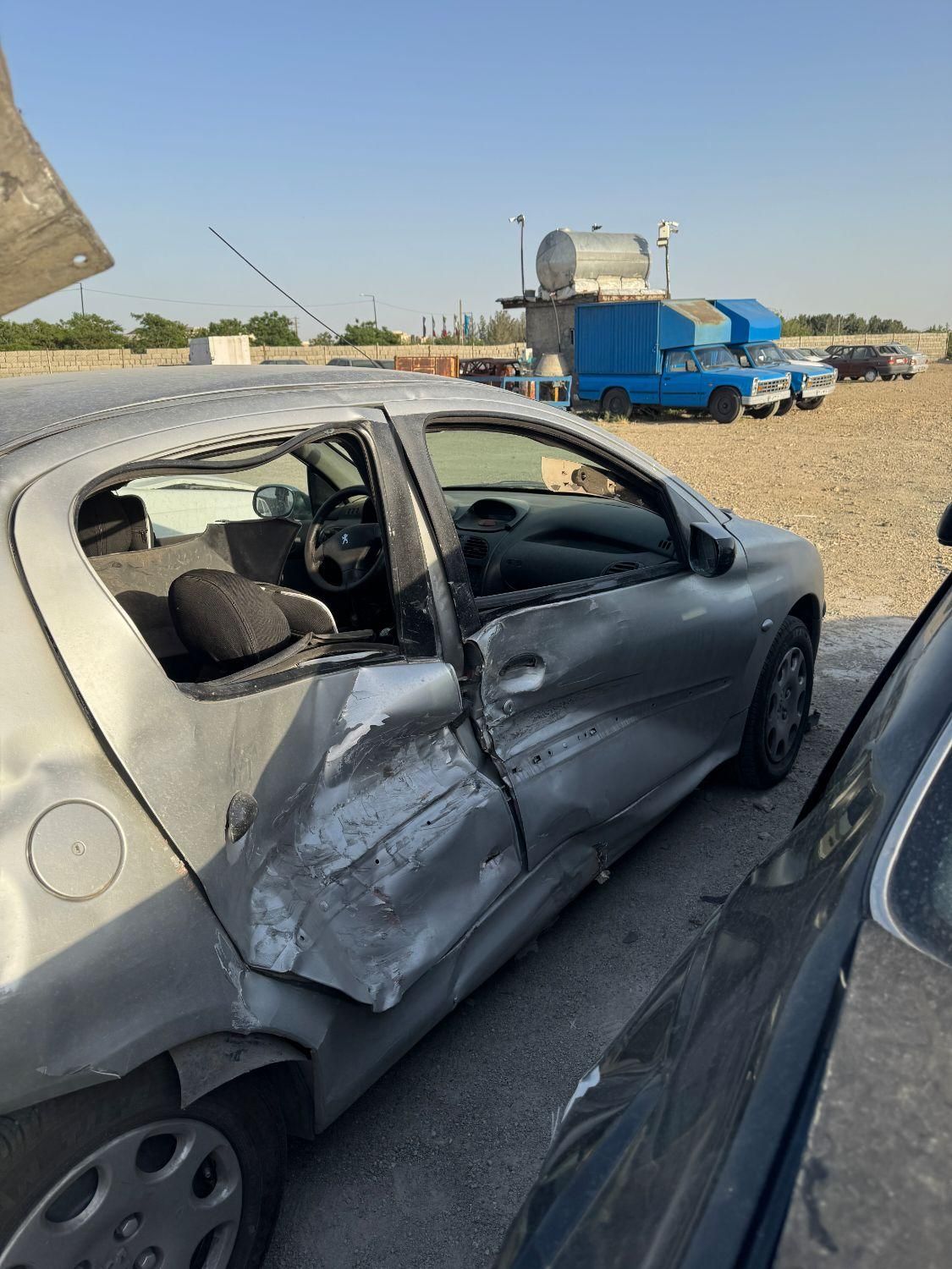 پژو ۲۰۶ صندوق دار v8 - 1386