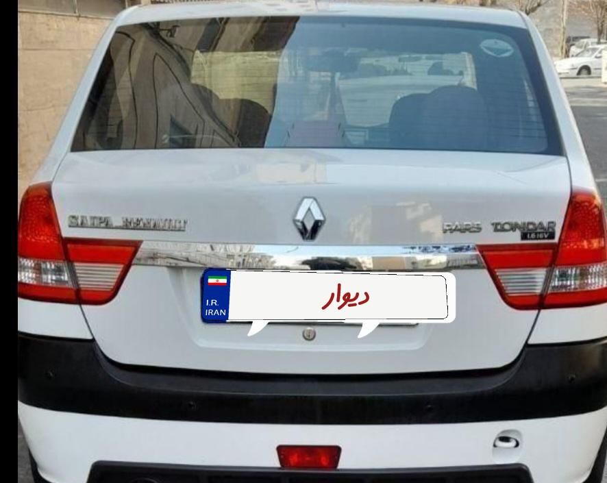 رنو پارس تندر گیربکس JHQ + مولتی مدیا - 1397