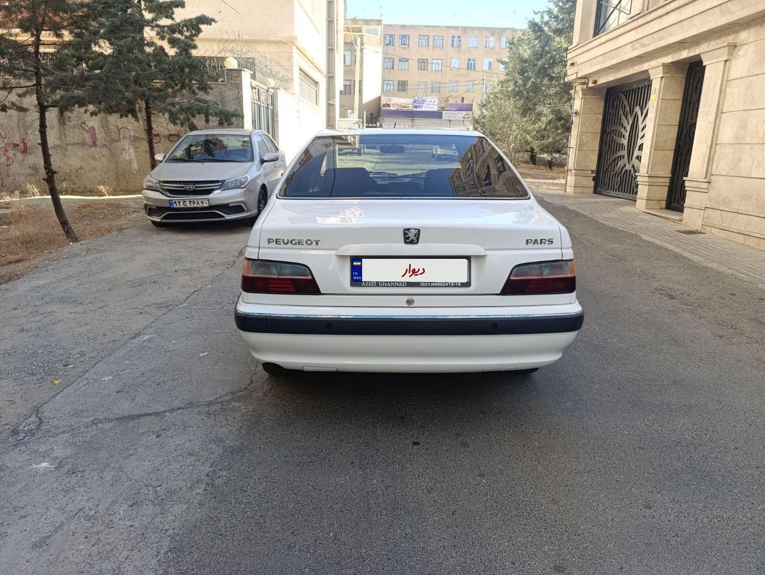 پژو پارس ELX-XU7P سفارشی - 1395
