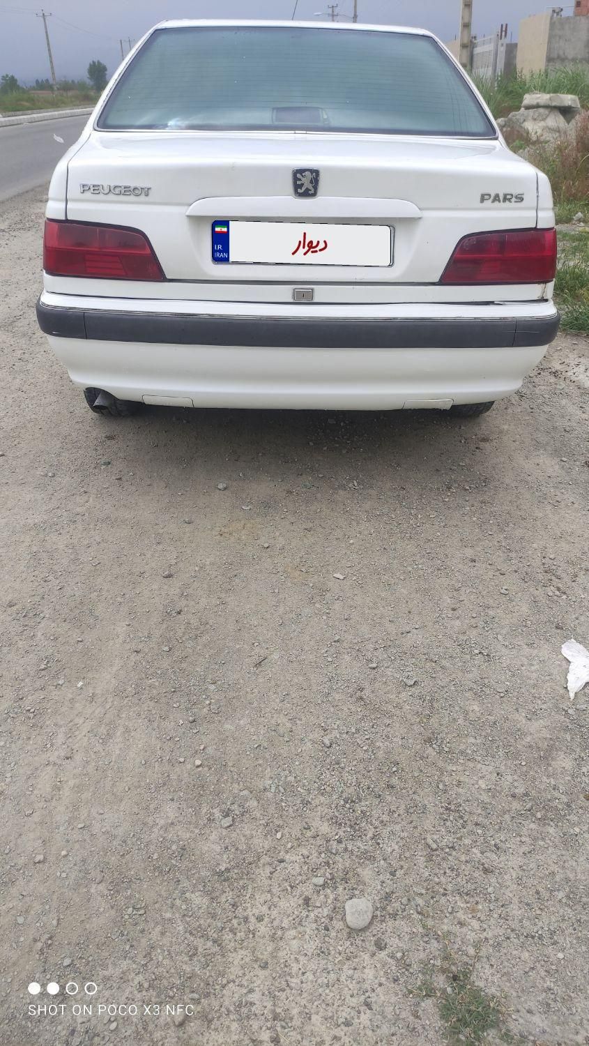 پژو پارس دوگانه سوز - 1389
