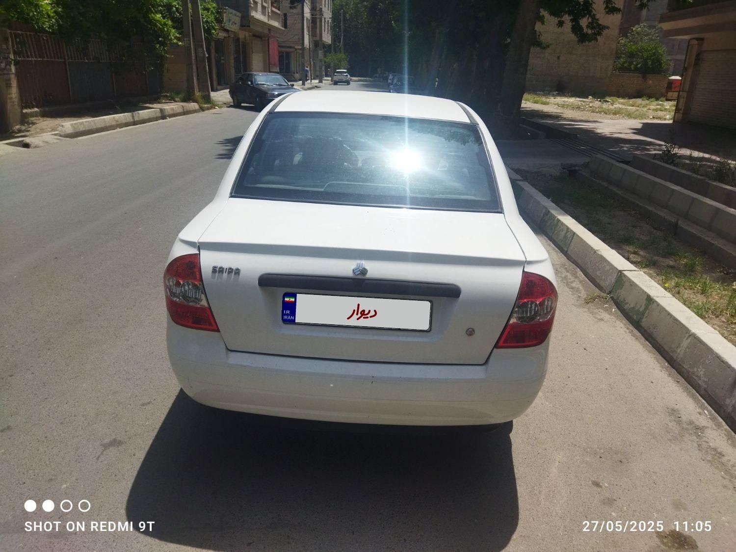 تیبا صندوق دار EX - 1394