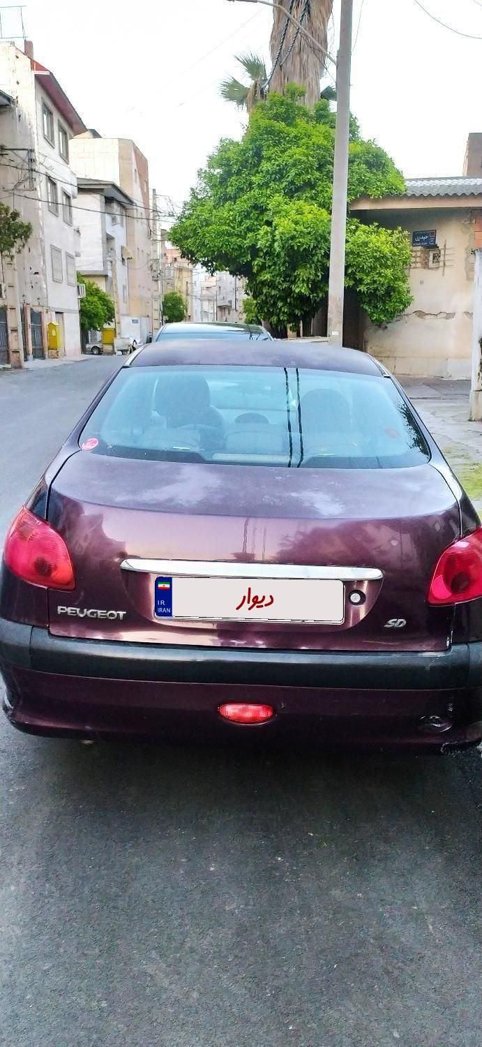 پژو ۲۰۶ صندوق دار v9 - 1389