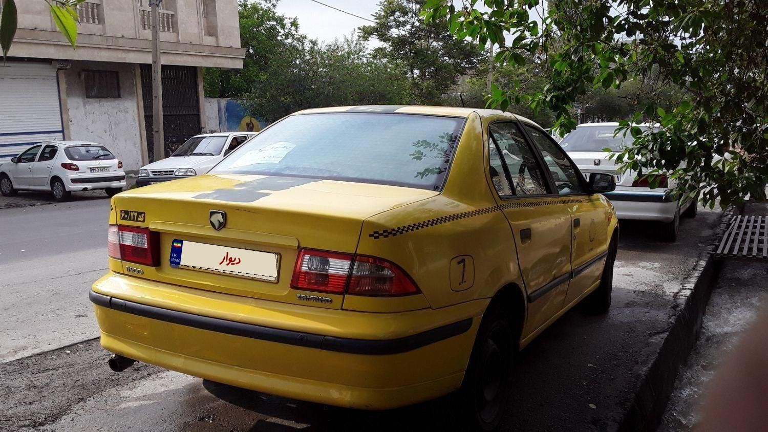 سمند X7 دوگانه سوز - 1384