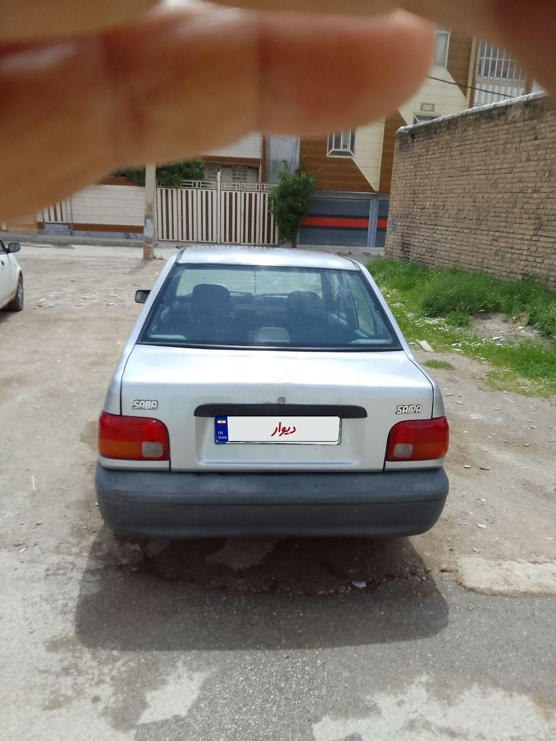 پراید صبا بنزینی - 1386