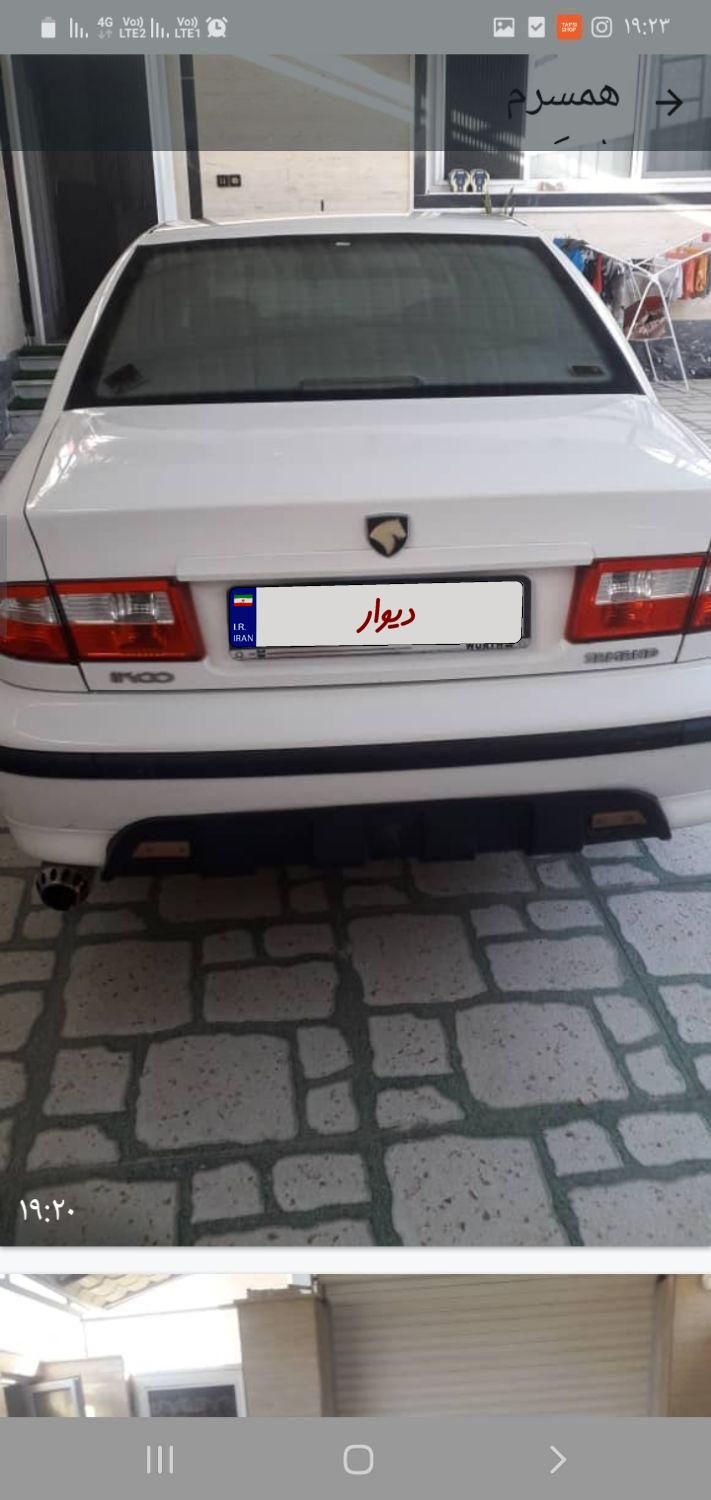 سمند LX EF7 دوگانه سوز - 1396