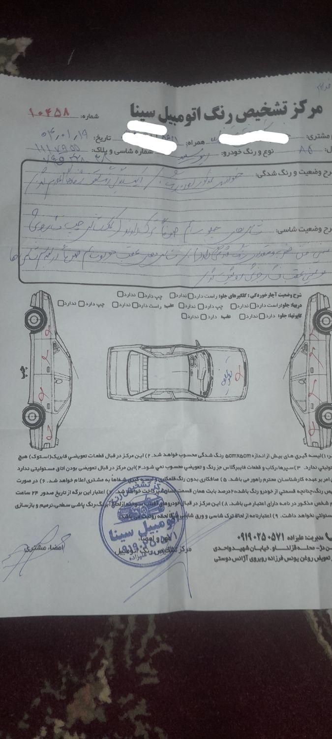 کیا ریو مونتاژ دنده ای LS - 2006