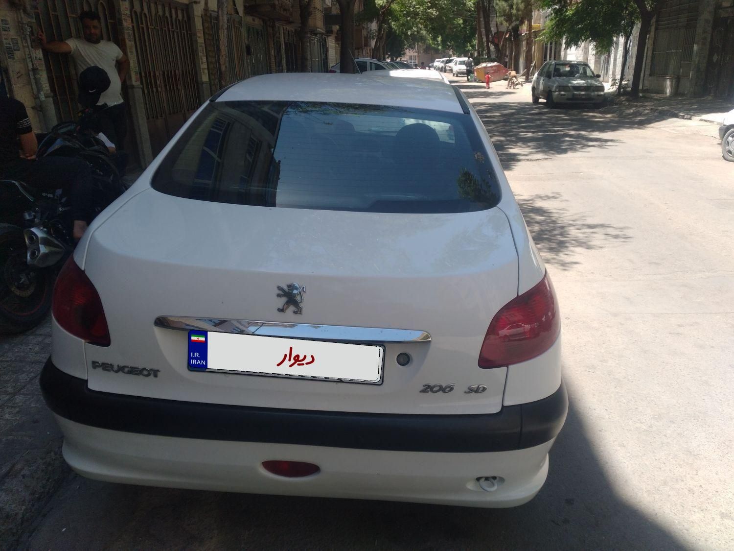 پژو ۲۰۶ صندوق دار v20 - 1390