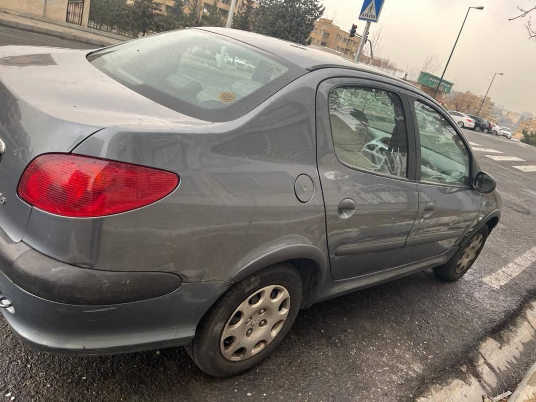پژو ۲۰۶ صندوق دار v8 - 1387