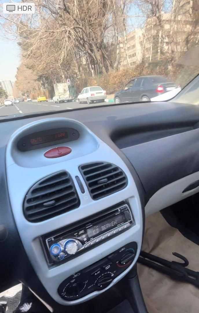 پژو ۲۰۶ صندوق دار v8 - 1387