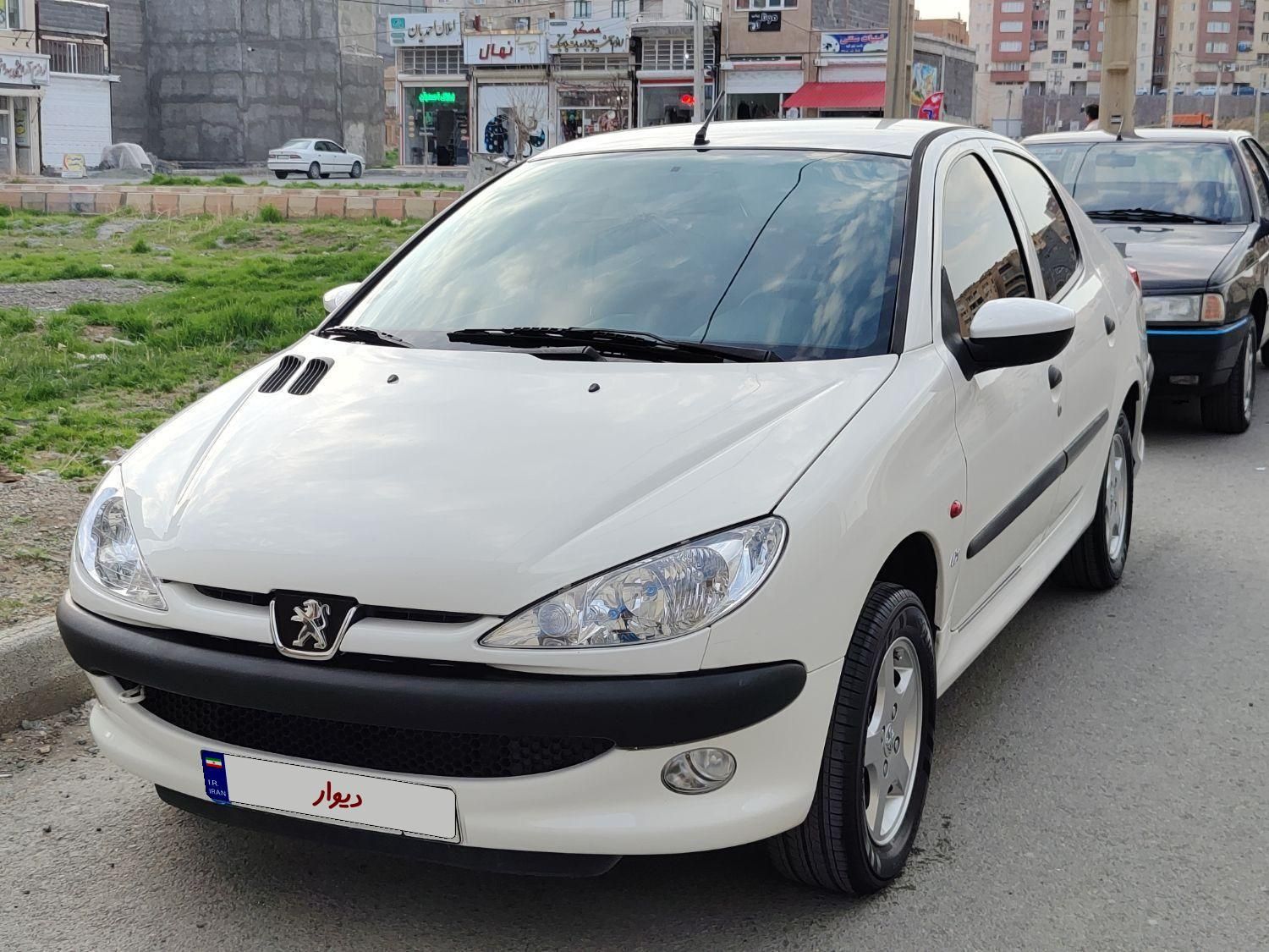 پژو ۲۰۶ صندوق دار v8 - 1387