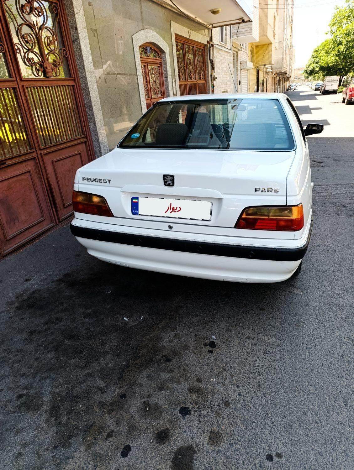 پژو پارس دوگانه سوز - 1393