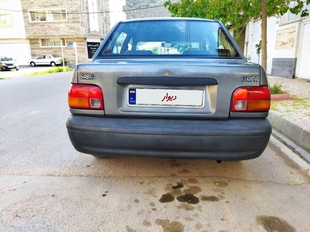 پراید صبا بنزینی - 1386