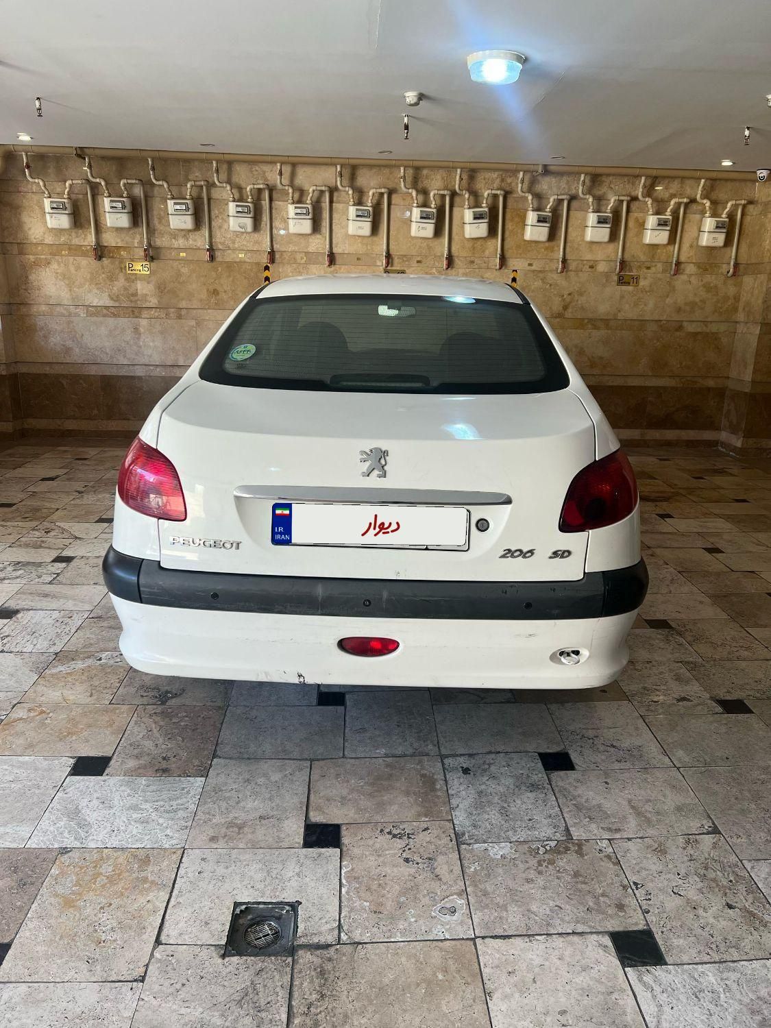 پژو ۲۰۶ صندوق دار v8 - 1399