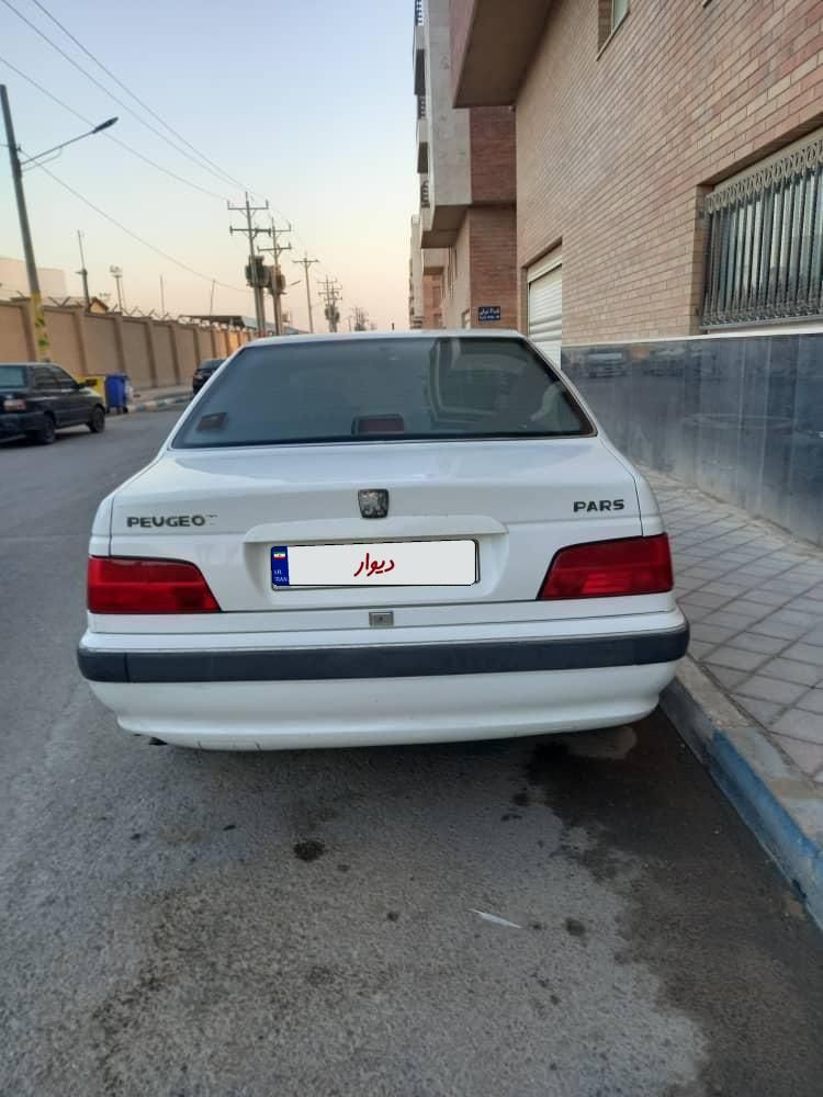 پژو پارس دوگانه سوز - 1391