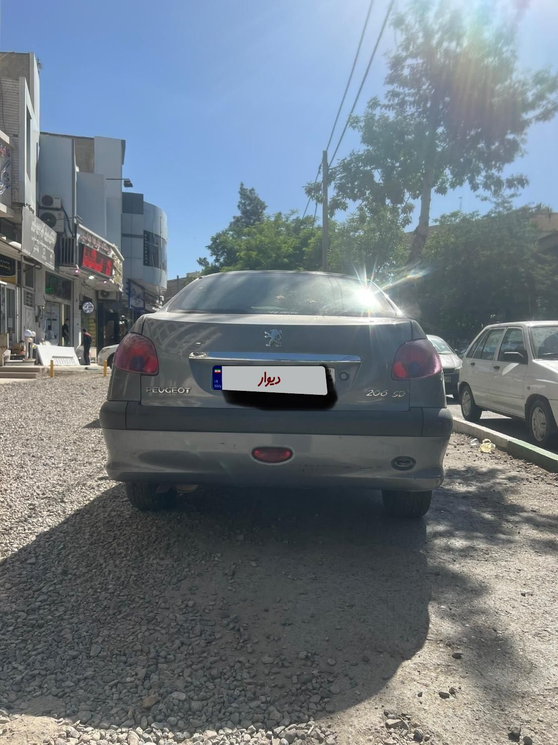 پژو ۲۰۶ صندوق دار v8 - 1386