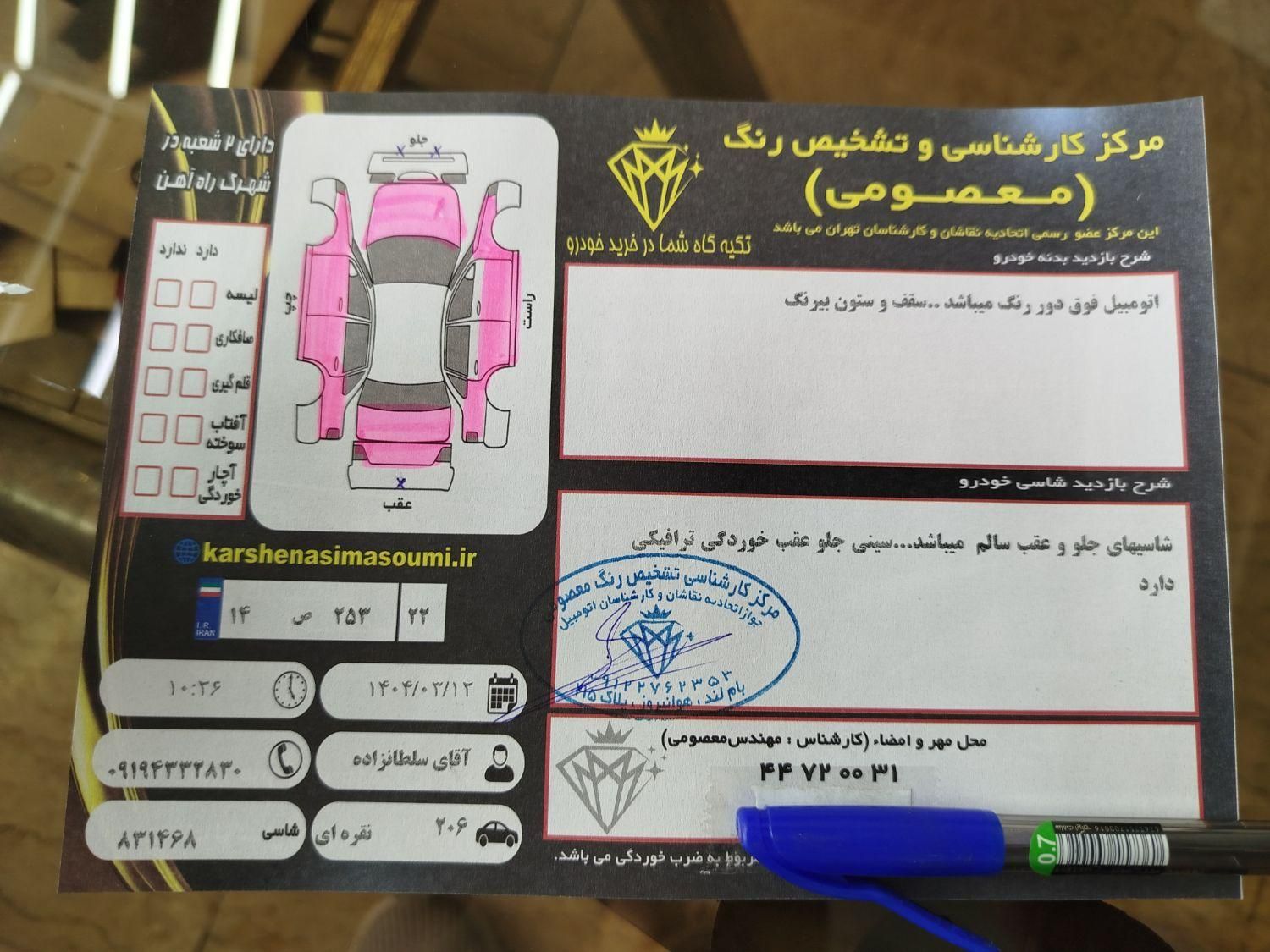 پژو 206 تیپ 2 - 1384