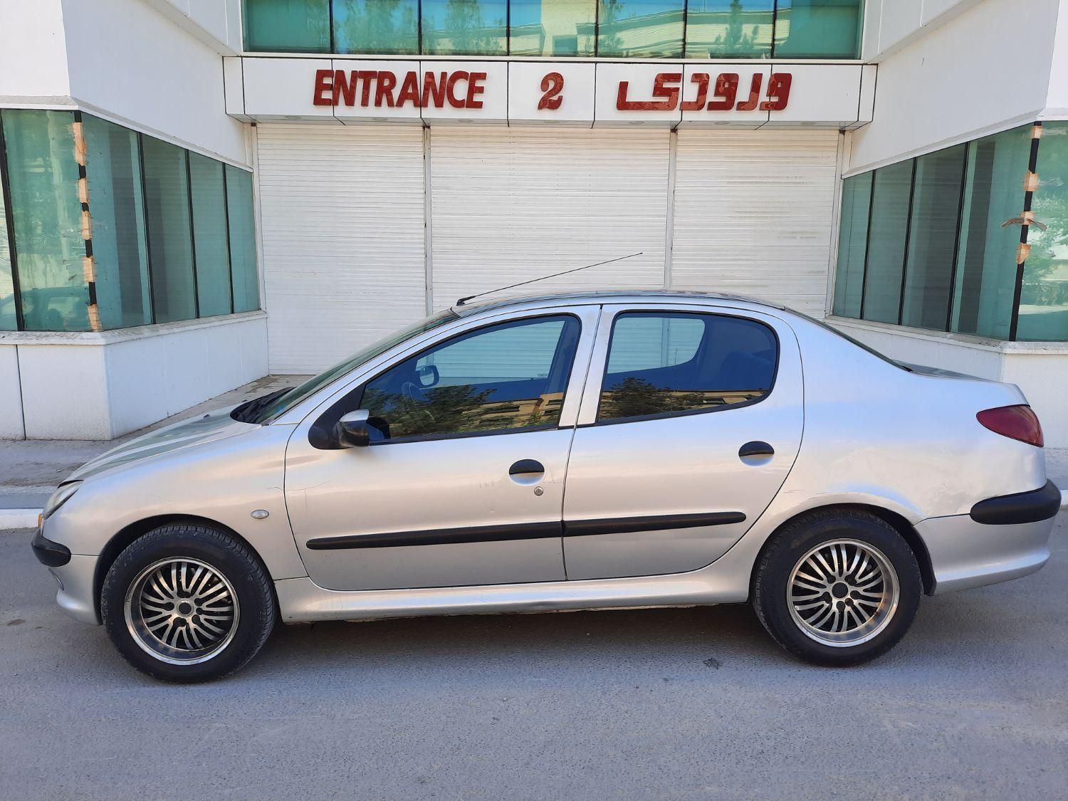 پژو ۲۰۶ صندوق دار v8 - 1386