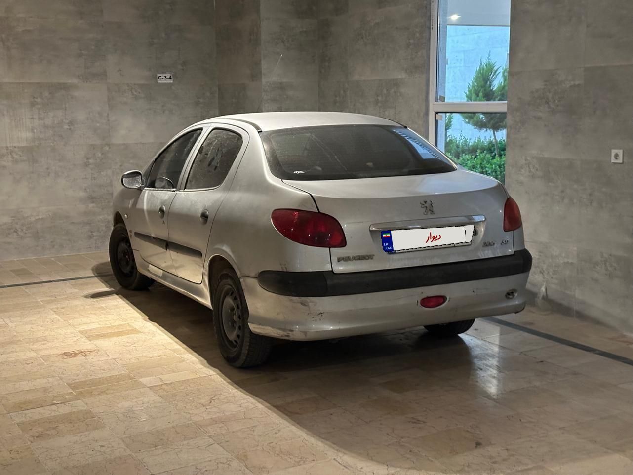 پژو ۲۰۶ صندوق دار v8 - 1394