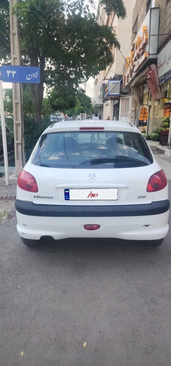 پژو 206 تیپ 3 - 1398