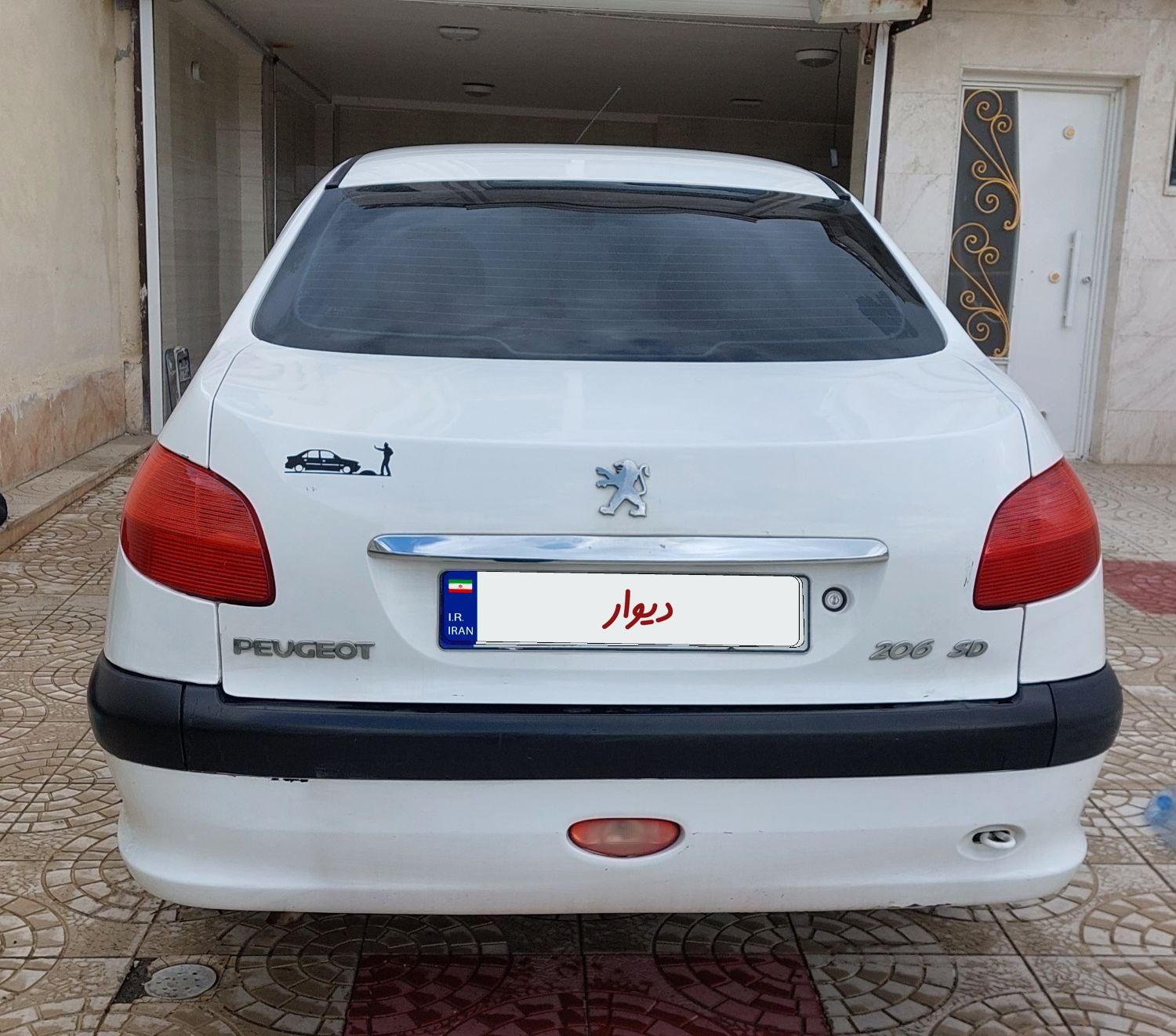 خودرو پژو، ۲۰۶ صندوق دار آگهی ann_18487216