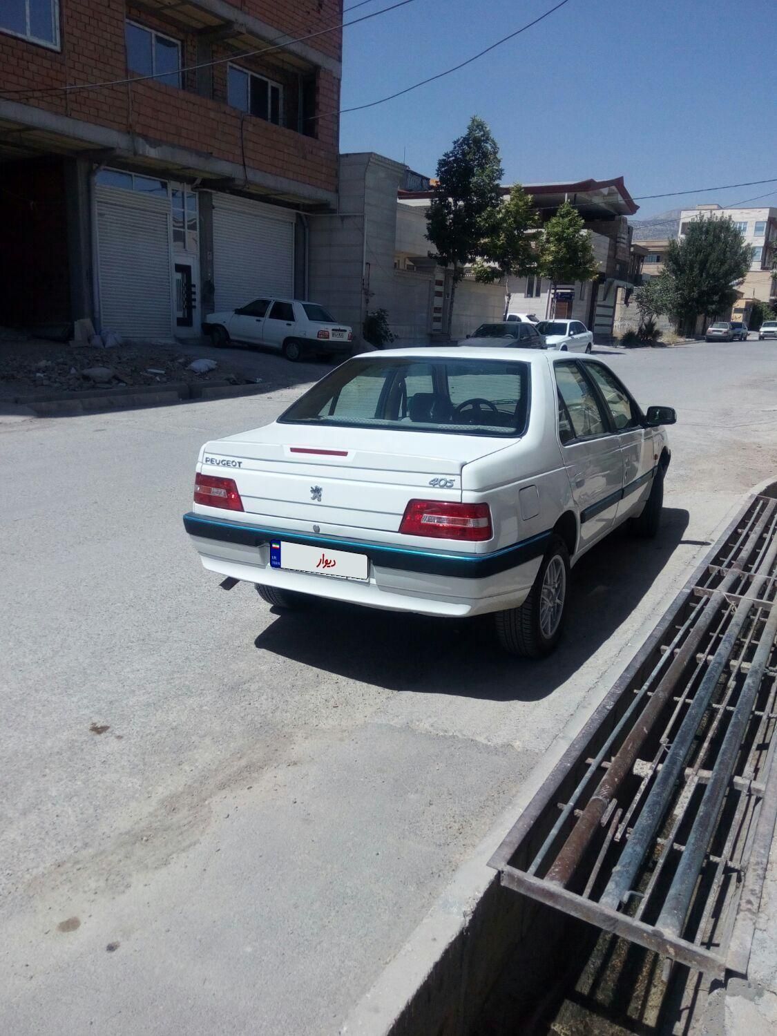 پژو 405 SLX بنزینی  XU7 - 1389