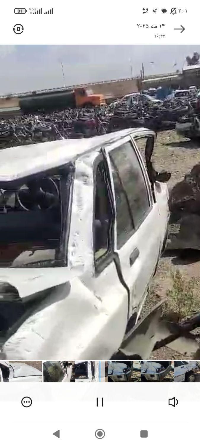 پراید صبا بنزینی - 1386