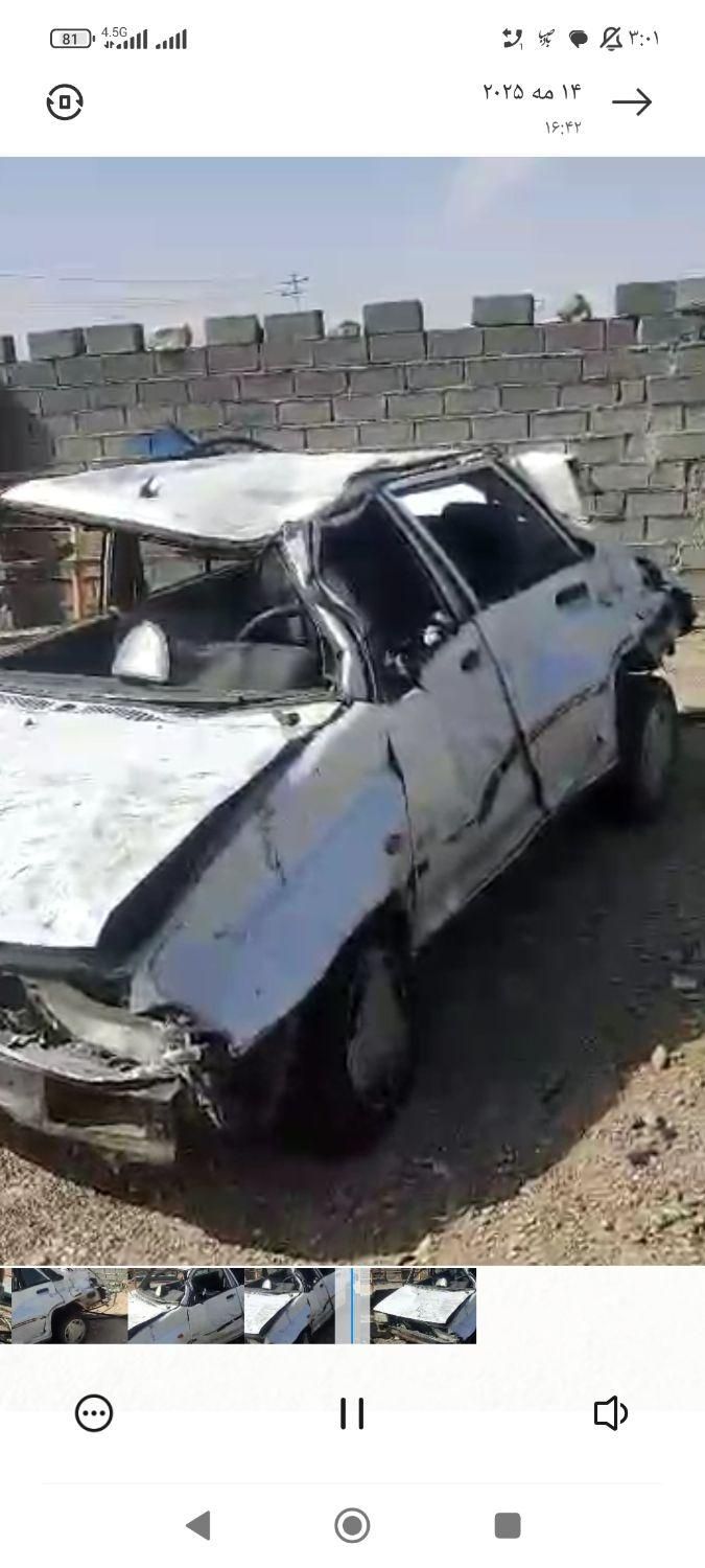 پراید صبا بنزینی - 1386