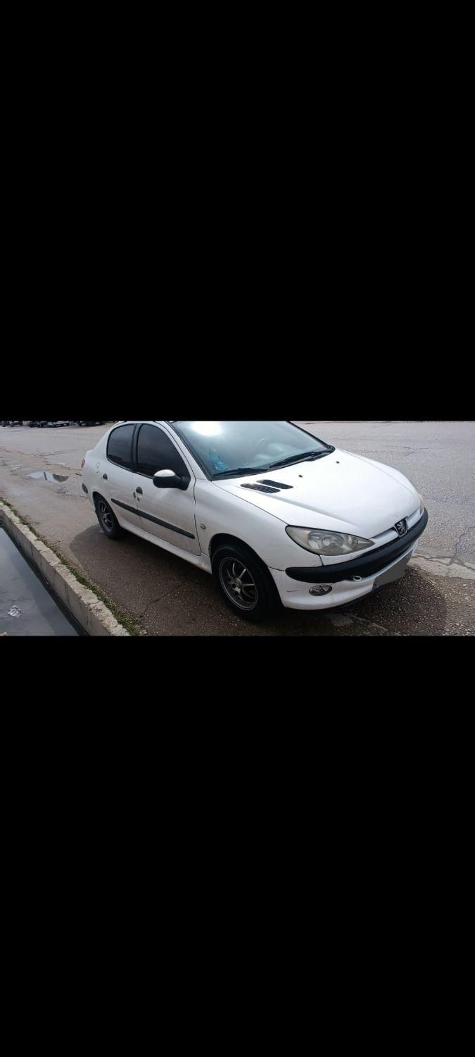 پژو ۲۰۶ صندوق دار v8 - 1386