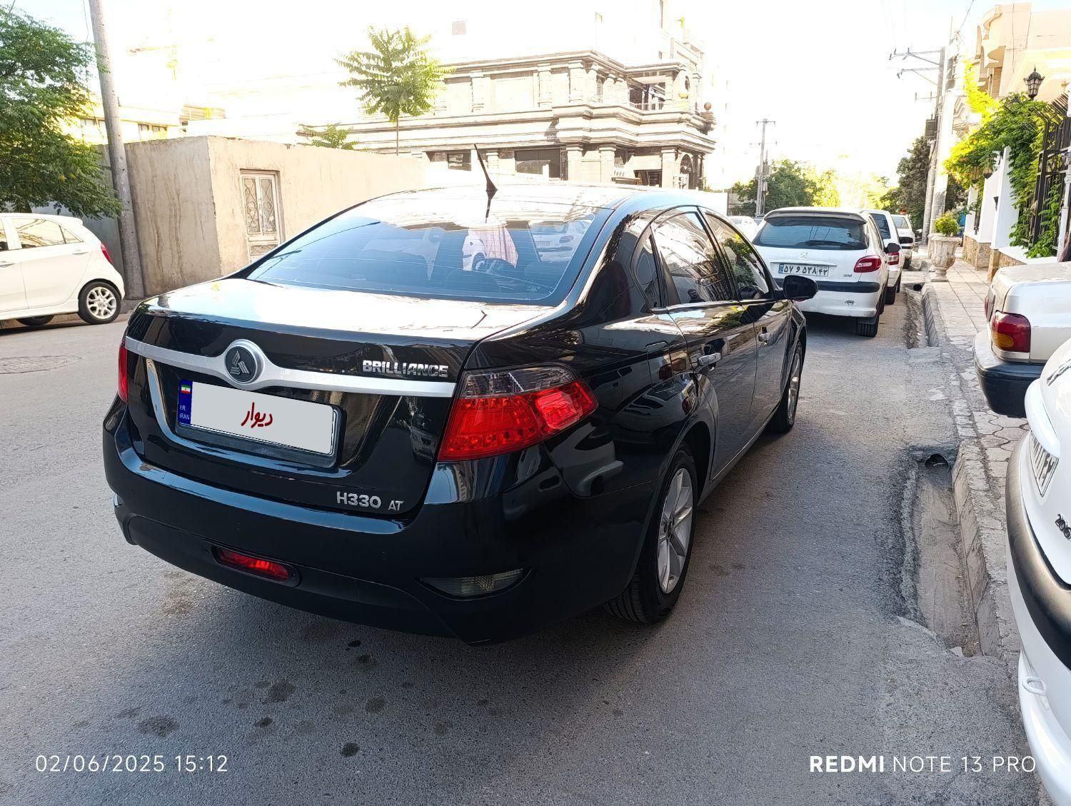 برلیانس H330 اتوماتیک 1500 - 2017