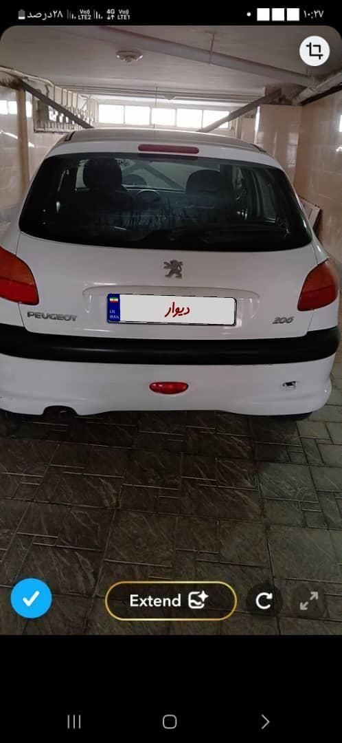پژو 206 تیپ 2 - 1389