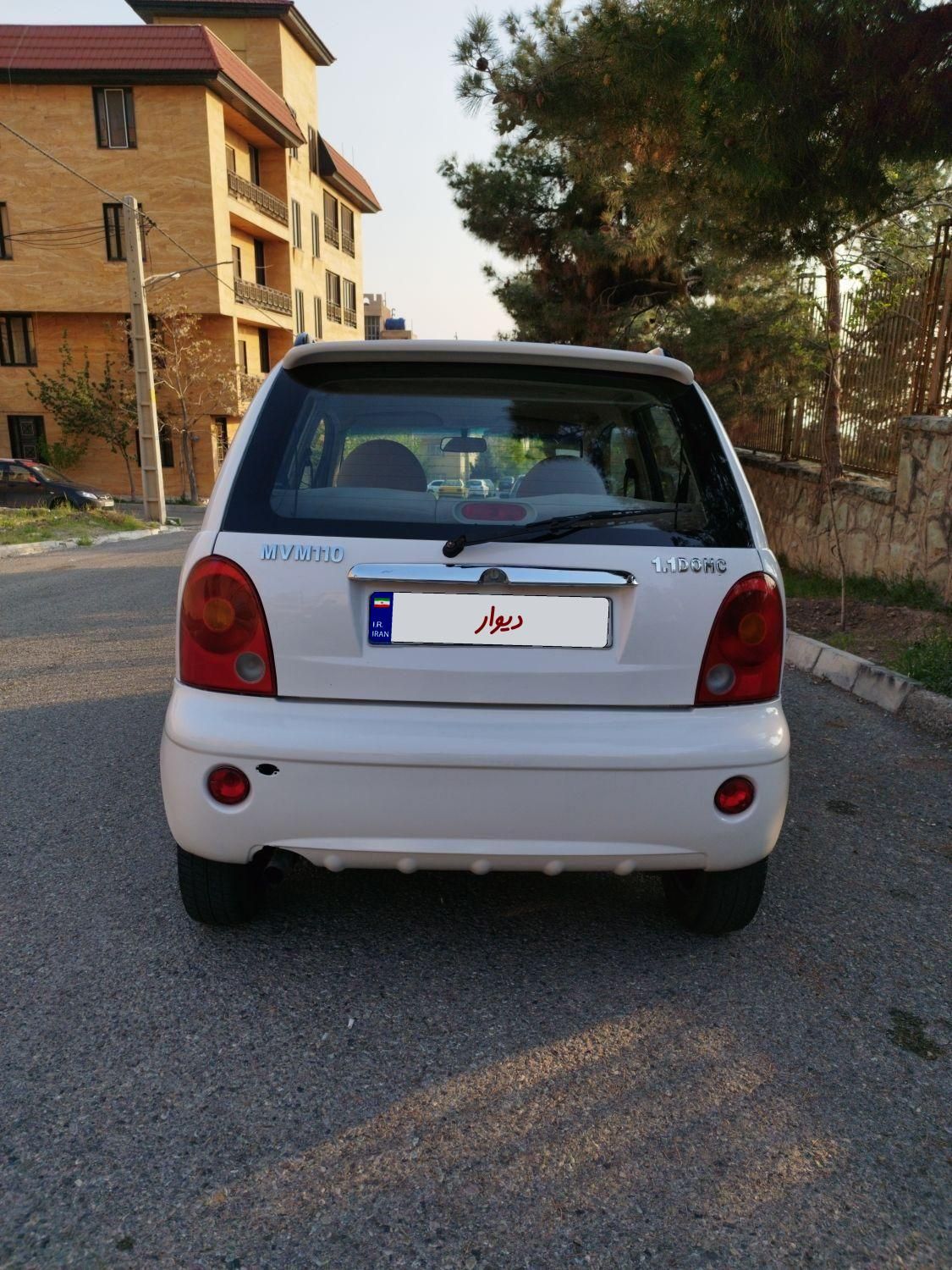ام وی ام 110 چهار سیلندر دنده ای - 2015